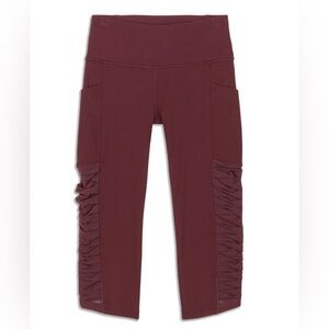 Lululemon‎ Sharp Turns Crop leggings size 2